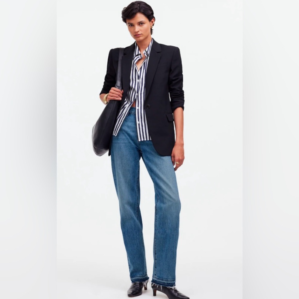 Brand NEW Rail Straight Jean in Reston Madewell size 27 SOLD OUT - Picture 14 of 15
